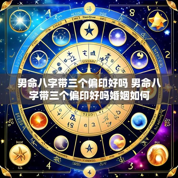 男命八字带三个偏印好吗 男命八字带三个偏印好吗婚姻如何