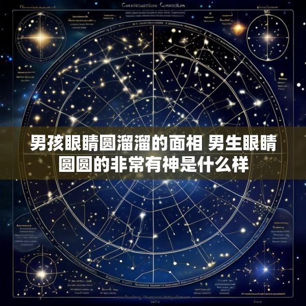 男孩眼睛圆溜溜的面相 男生眼睛圆圆的非常有神是什么样