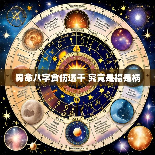男命八字食伤透干 究竟是福是祸