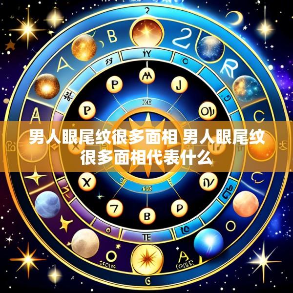 男人眼尾纹很多面相 男人眼尾纹很多面相代表什么