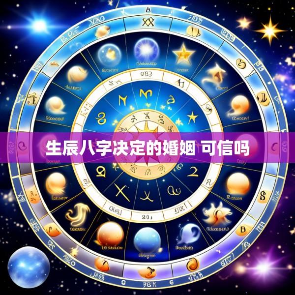 生辰八字决定的婚姻 可信吗