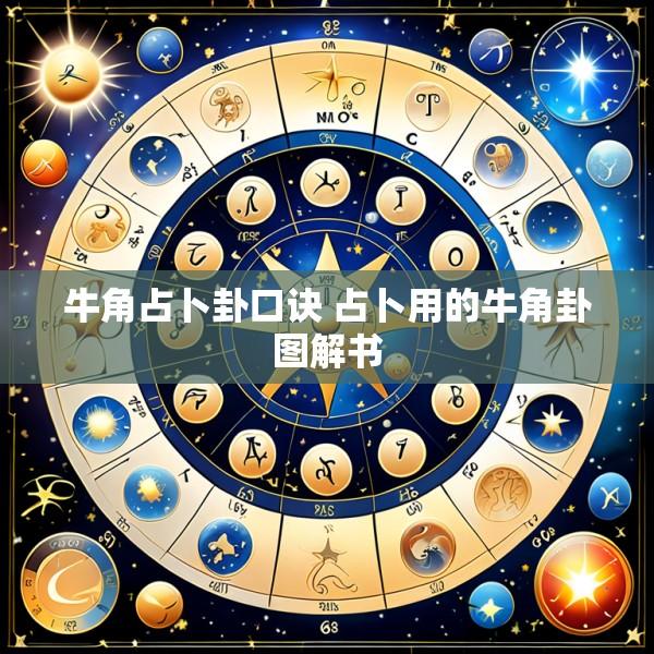 牛角占卜卦口诀 占卜用的牛角卦图解书