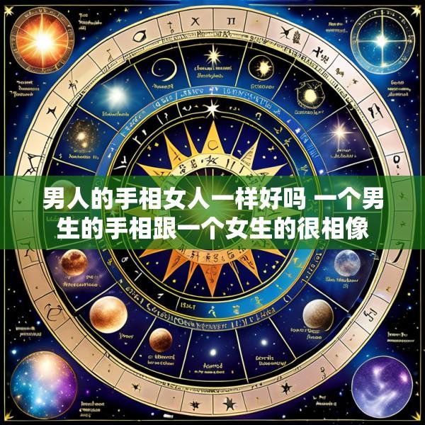 男人的手相女人一样好吗 一个男生的手相跟一个女生的很相像