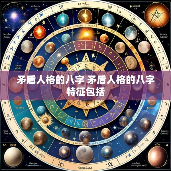 矛盾人格的八字 矛盾人格的八字特征包括