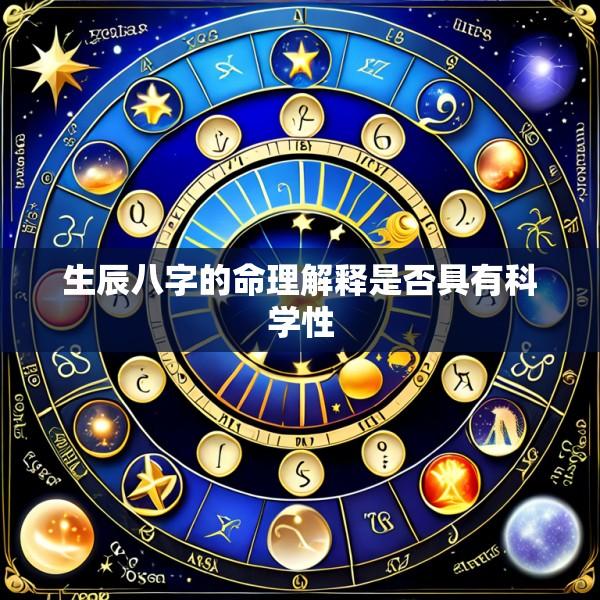 生辰八字的命理解释是否具有科学性