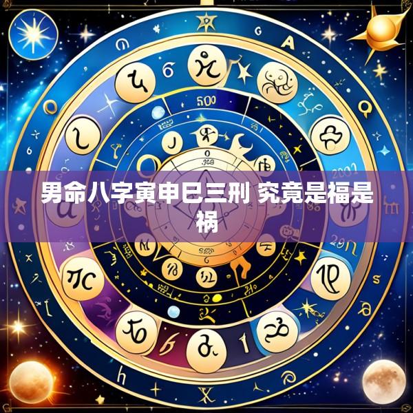 男命八字寅申巳三刑 究竟是福是祸
