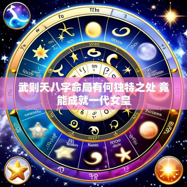 武则天八字命局有何独特之处 竟能成就一代女皇