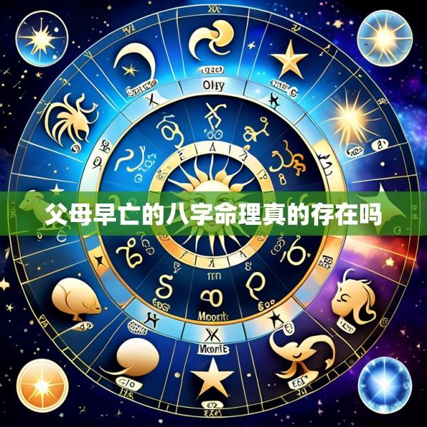 父母早亡的八字命理真的存在吗