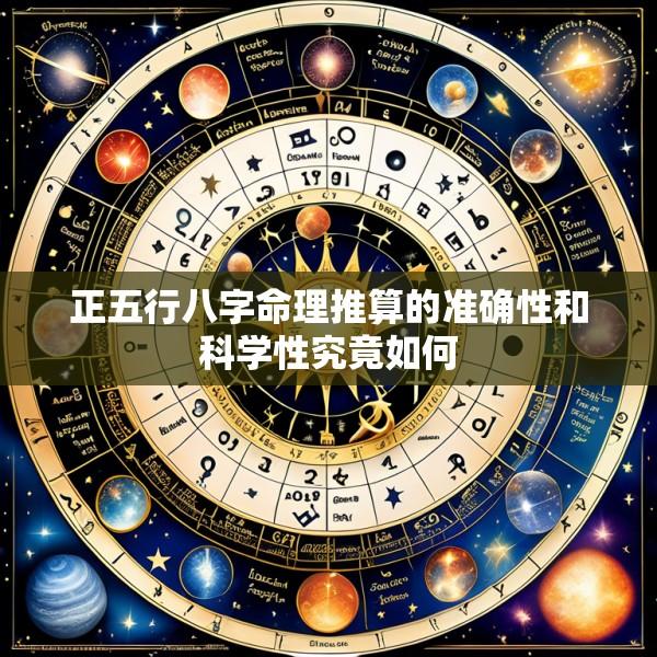 正五行八字命理推算的准确性和科学性究竟如何