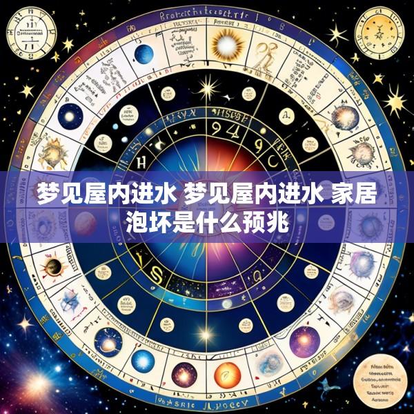 梦见屋内进水 梦见屋内进水 家居泡坏是什么预兆