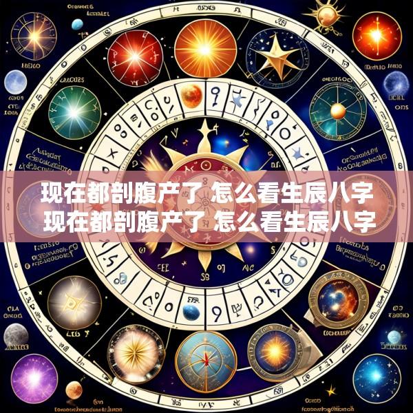 现在都剖腹产了 怎么看生辰八字 现在都剖腹产了 怎么看生辰八字呢