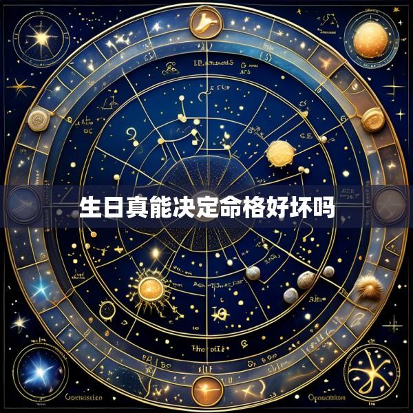 生日真能决定命格好坏吗