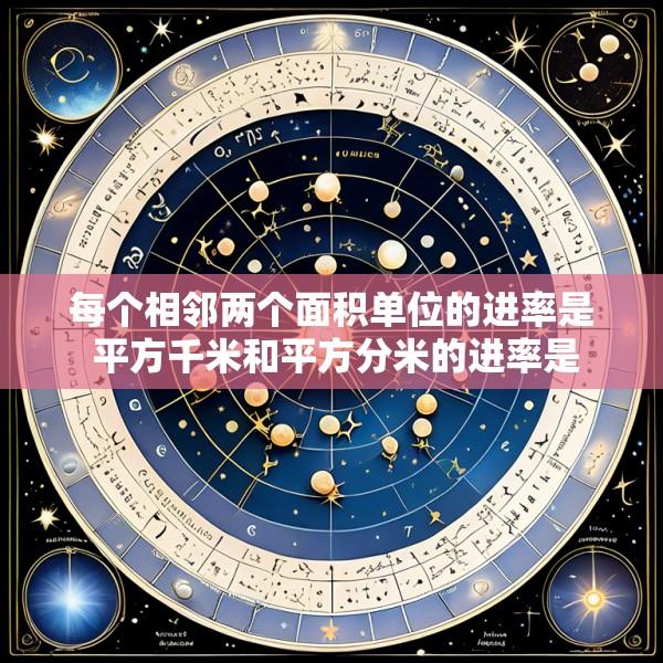 每个相邻两个面积单位的进率是 平方千米和平方分米的进率是