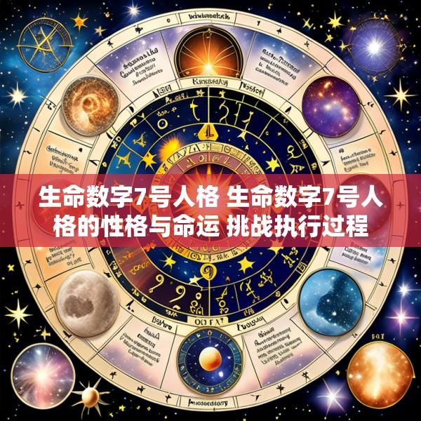 生命数字7号人格 生命数字7号人格的性格与命运 挑战执行过程