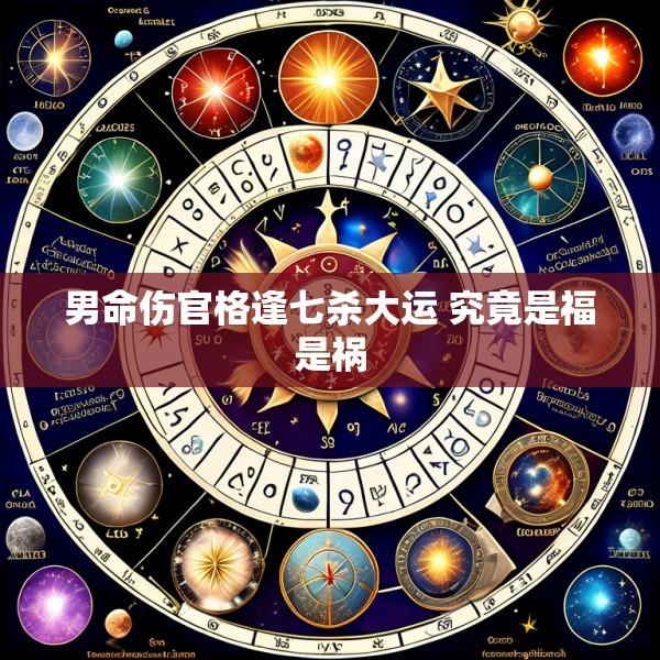 男命伤官格逢七杀大运 究竟是福是祸