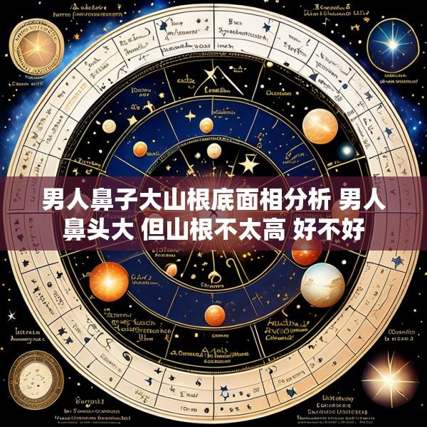 男人鼻子大山根底面相分析 男人鼻头大 但山根不太高 好不好