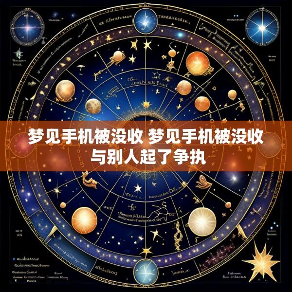 梦见手机被没收 梦见手机被没收 与别人起了争执
