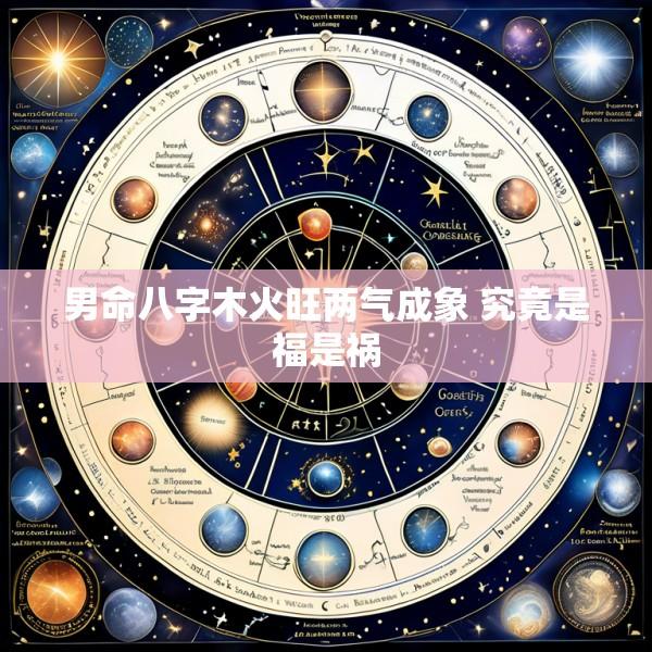 男命八字木火旺两气成象 究竟是福是祸