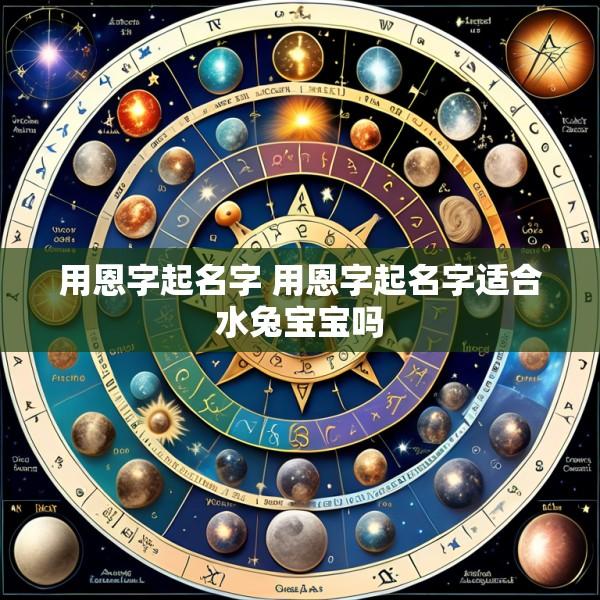 用恩字起名字 用恩字起名字适合水兔宝宝吗