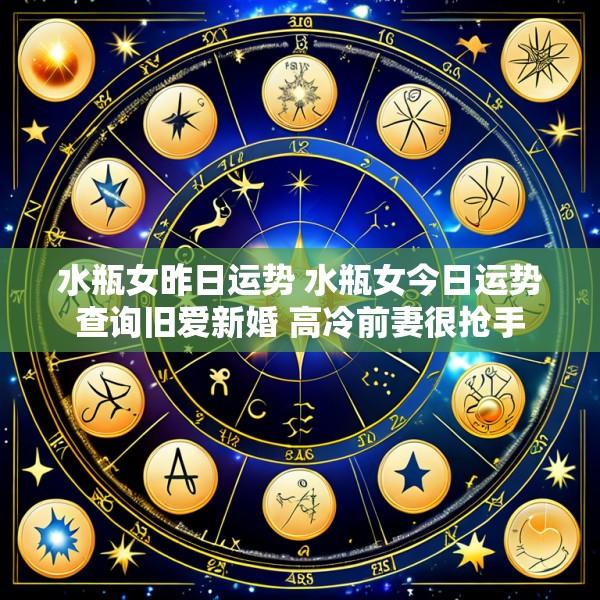 水瓶女昨日运势 水瓶女今日运势查询旧爱新婚 高冷前妻很抢手