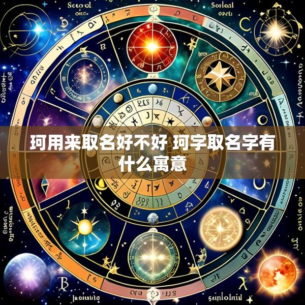 珂用来取名好不好 珂字取名字有什么寓意