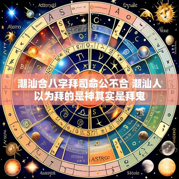 潮汕合八字拜司命公不合 潮汕人以为拜的是神其实是拜鬼