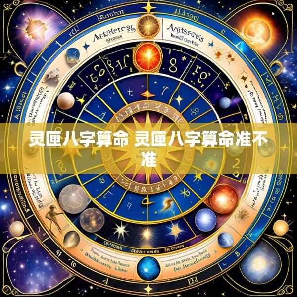 灵匣八字算命 灵匣八字算命准不准