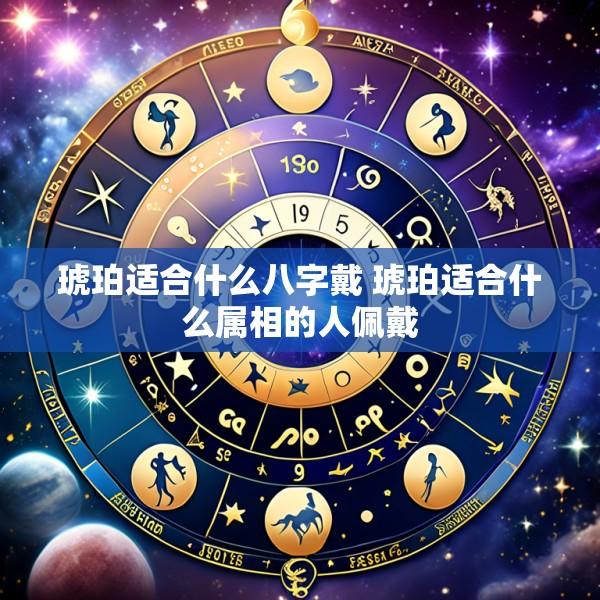 琥珀适合什么八字戴 琥珀适合什么属相的人佩戴