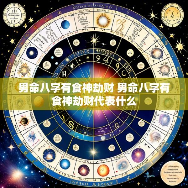男命八字有食神劫财 男命八字有食神劫财代表什么
