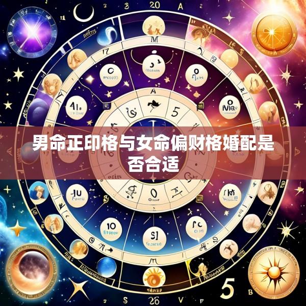 男命正印格与女命偏财格婚配是否合适