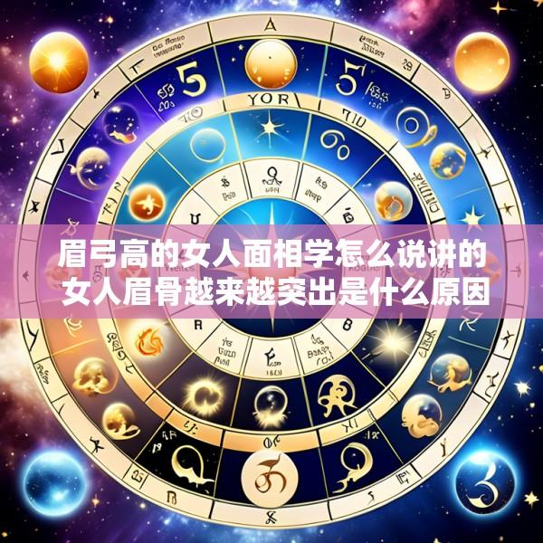 眉弓高的女人面相学怎么说讲的 女人眉骨越来越突出是什么原因