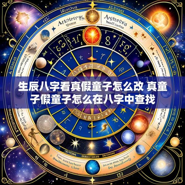 生辰八字看真假童子怎么改 真童子假童子怎么在八字中查找