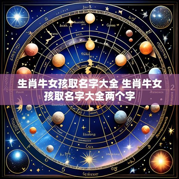 生肖牛女孩取名字大全 生肖牛女孩取名字大全两个字