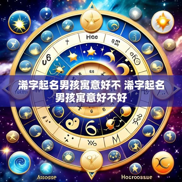 浠字起名男孩寓意好不 浠字起名男孩寓意好不好