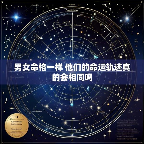 男女命格一样 他们的命运轨迹真的会相同吗