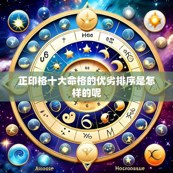 正印格十大命格的优劣排序是怎样的呢