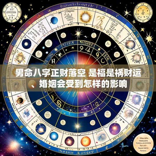 男命八字正财落空 是福是祸财运、婚姻会受到怎样的影响
