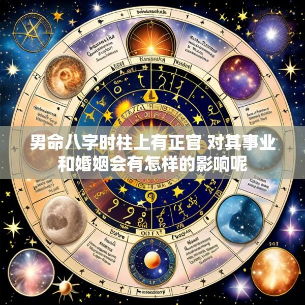 男命八字时柱上有正官 对其事业和婚姻会有怎样的影响呢