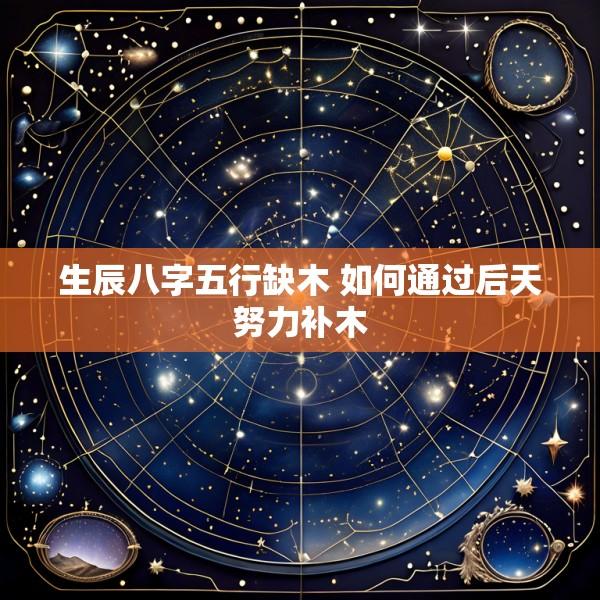 生辰八字五行缺木 如何通过后天努力补木