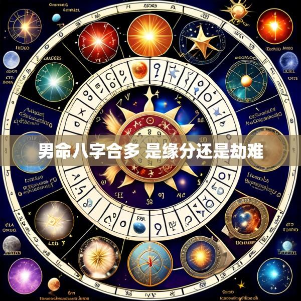 男命八字合多 是缘分还是劫难