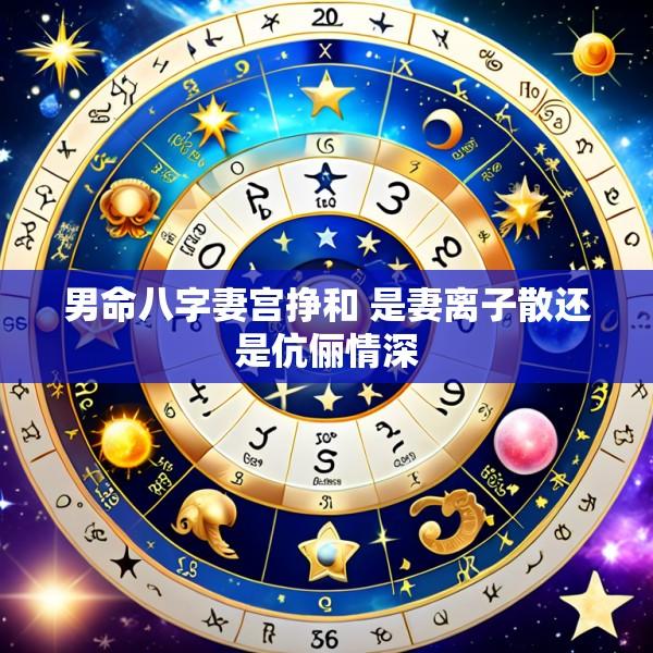 男命八字妻宫挣和 是妻离子散还是伉俪情深