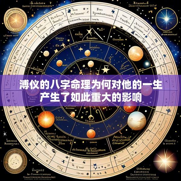 溥仪的八字命理为何对他的一生产生了如此重大的影响