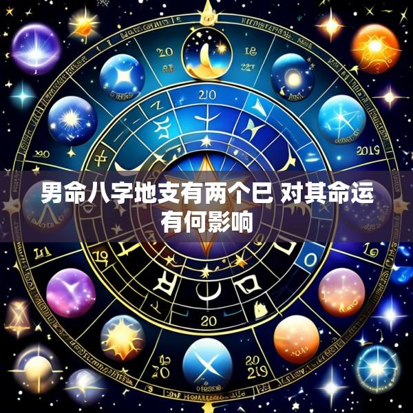 男命八字地支有两个巳 对其命运有何影响