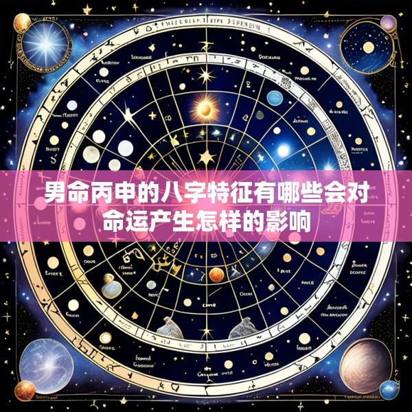男命丙申的八字特征有哪些会对命运产生怎样的影响