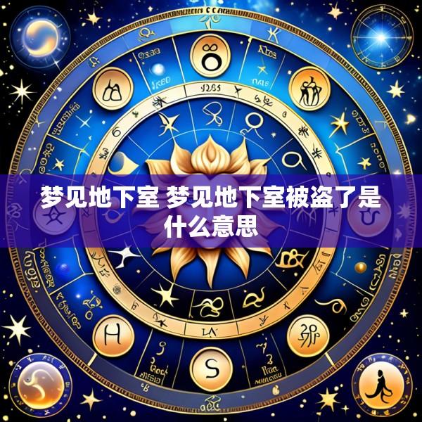 梦见地下室 梦见地下室被盗了是什么意思