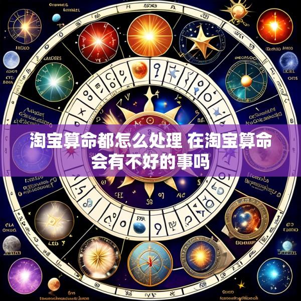 淘宝算命都怎么处理 在淘宝算命会有不好的事吗