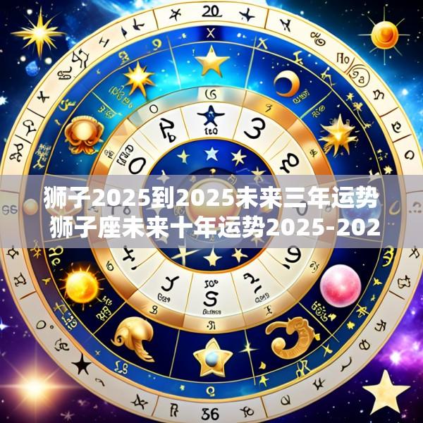 狮子2025到2025未来三年运势 狮子座未来十年运势2025-2029
