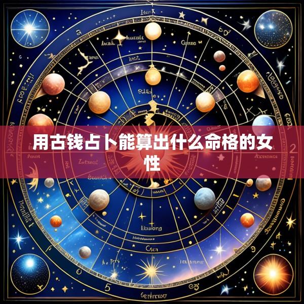 用古钱占卜能算出什么命格的女性