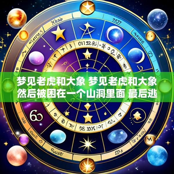 梦见老虎和大象 梦见老虎和大象然后被困在一个山洞里面 最后逃出来了