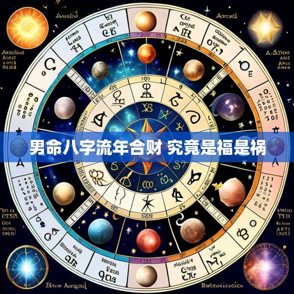 男命八字流年合财 究竟是福是祸